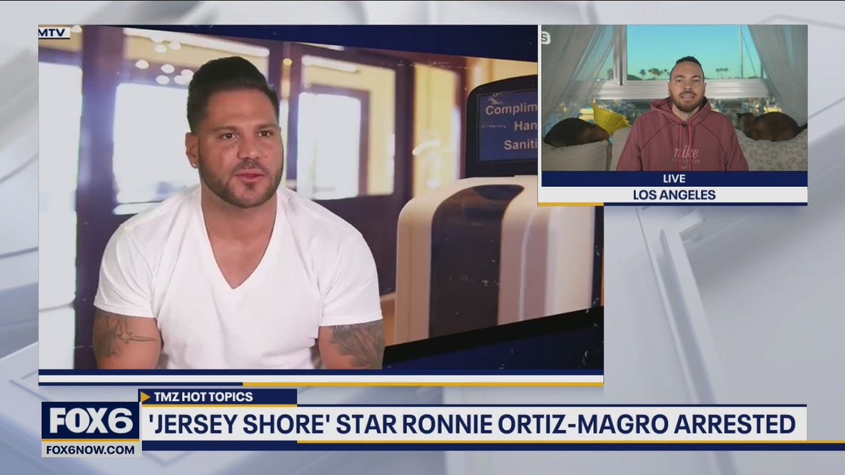 TMZ: Why Ronnie from Jersey Shore was arrested